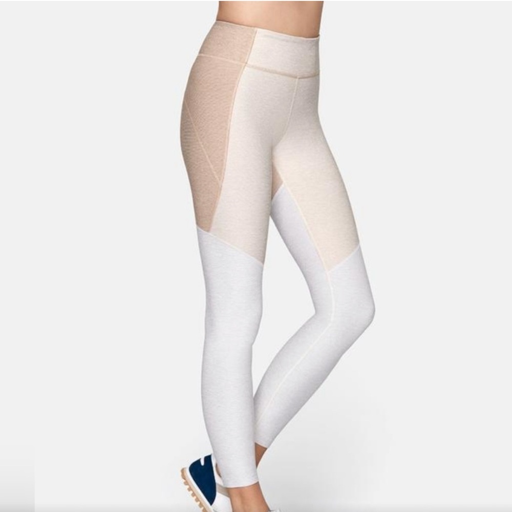 Outdoor Voices 7/8 Tri Tone Color Leggings